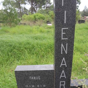 PIENAAR Fanus 1958-1970