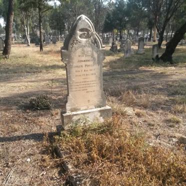 POTGIETER Johannes Diedrick 1874-1918