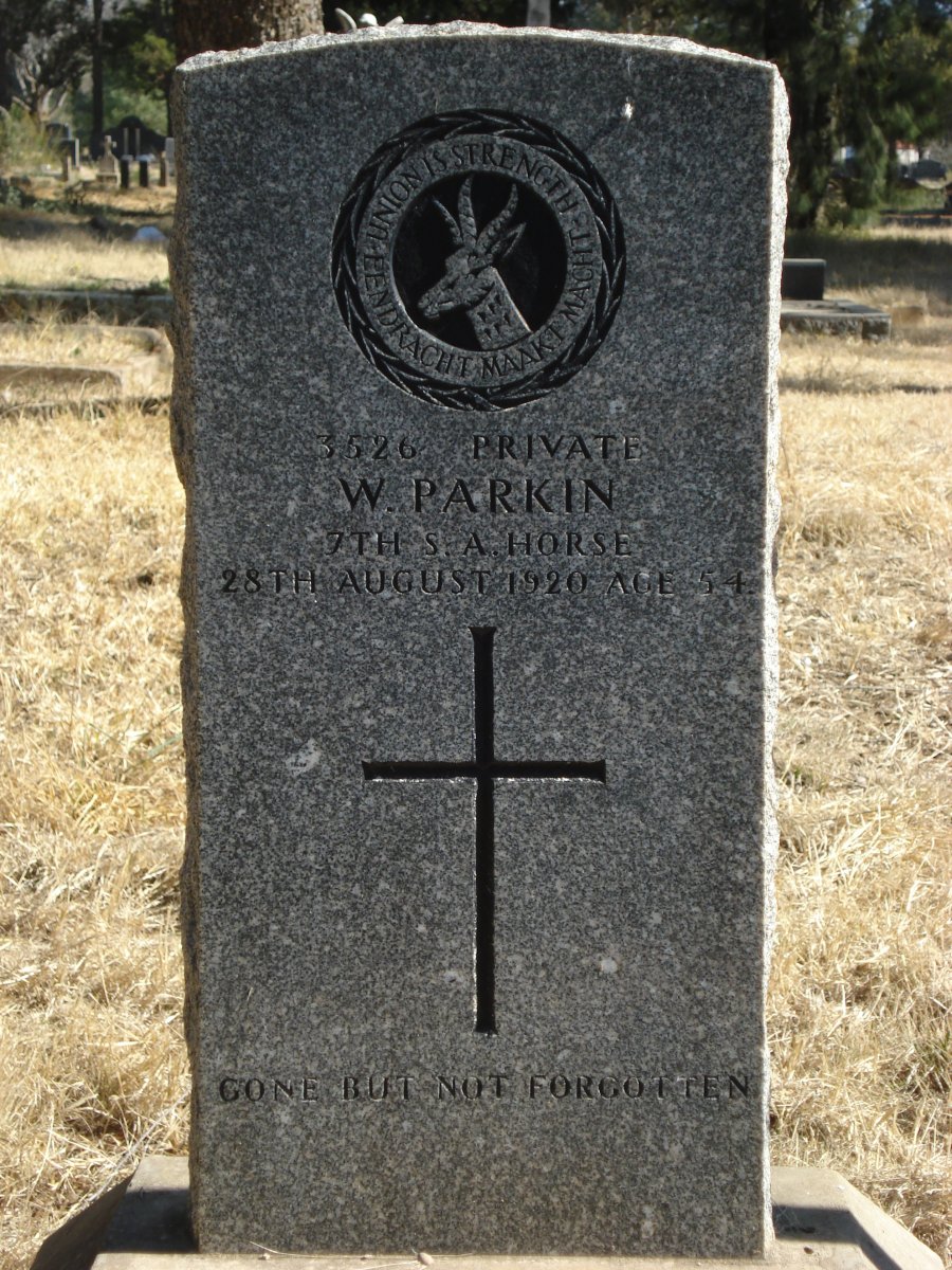 PARKIN W. -1920