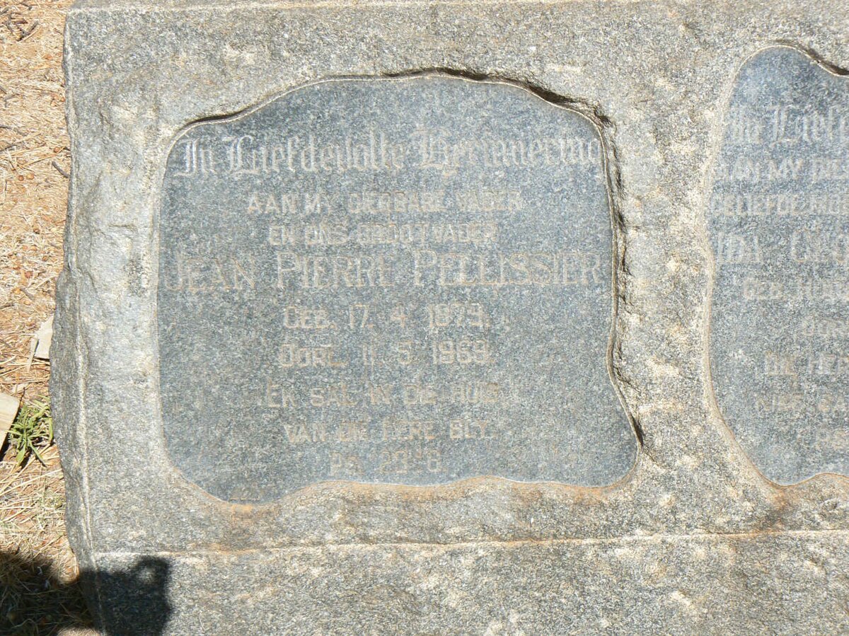 PELLISSIER Jean Pierre 1879-1969