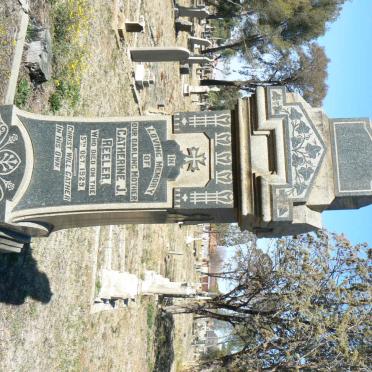 REELER Catherine J. -1929