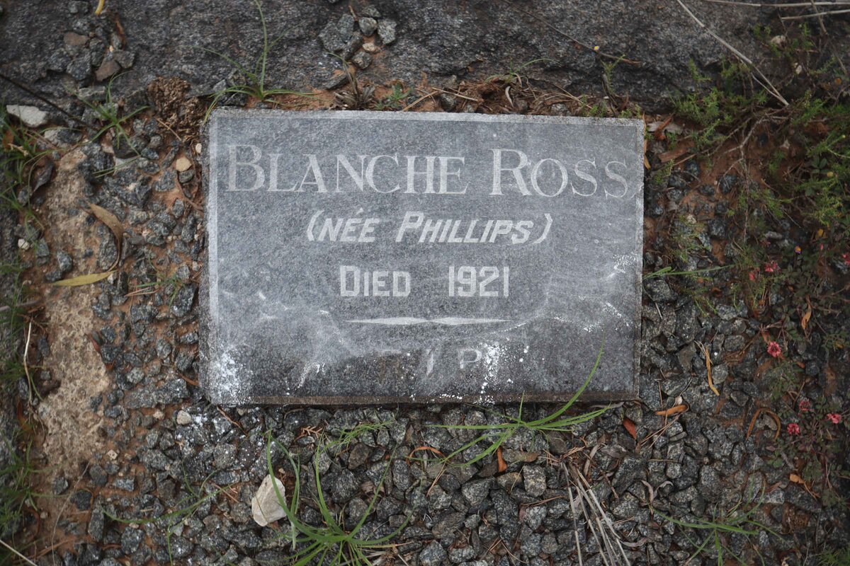 ROSS Blanche nee PHILLIPS -1921