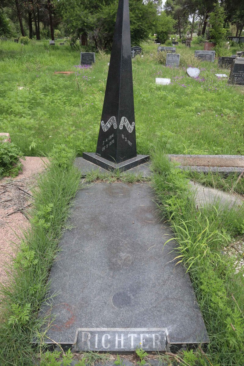 RICHTER Pieter 1914-1970 &amp; Susan 1917-