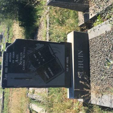 SCHUIN Amy nee NUTTALL 1913-1971