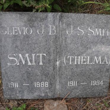 SMIT Glevio J.B. 1911-1988 &amp; J.S. 1911-1994