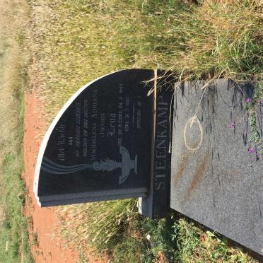 STEENKAMP Magdalena Adriana Jacoba nee DU PLESSIS 1940-1967