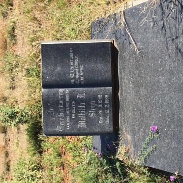 STEYN Mathilda L. 1949-1966