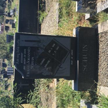 SCHUIN Frans Johannes 1906-1965