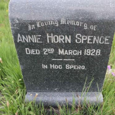 SPENCE Annie Horn -1928