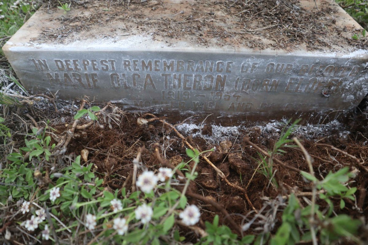 THERON Marie Olga nee ELOFF 1919-1954