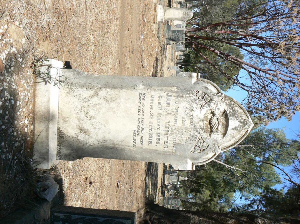 VENTER Jan A. 1886-1918