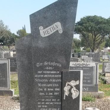 VENTER Susanna Johanna Margaretha 1946-1964