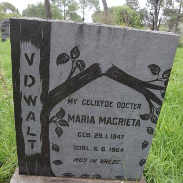 WALT Maria Magrieta, v. d. 1947-1964
