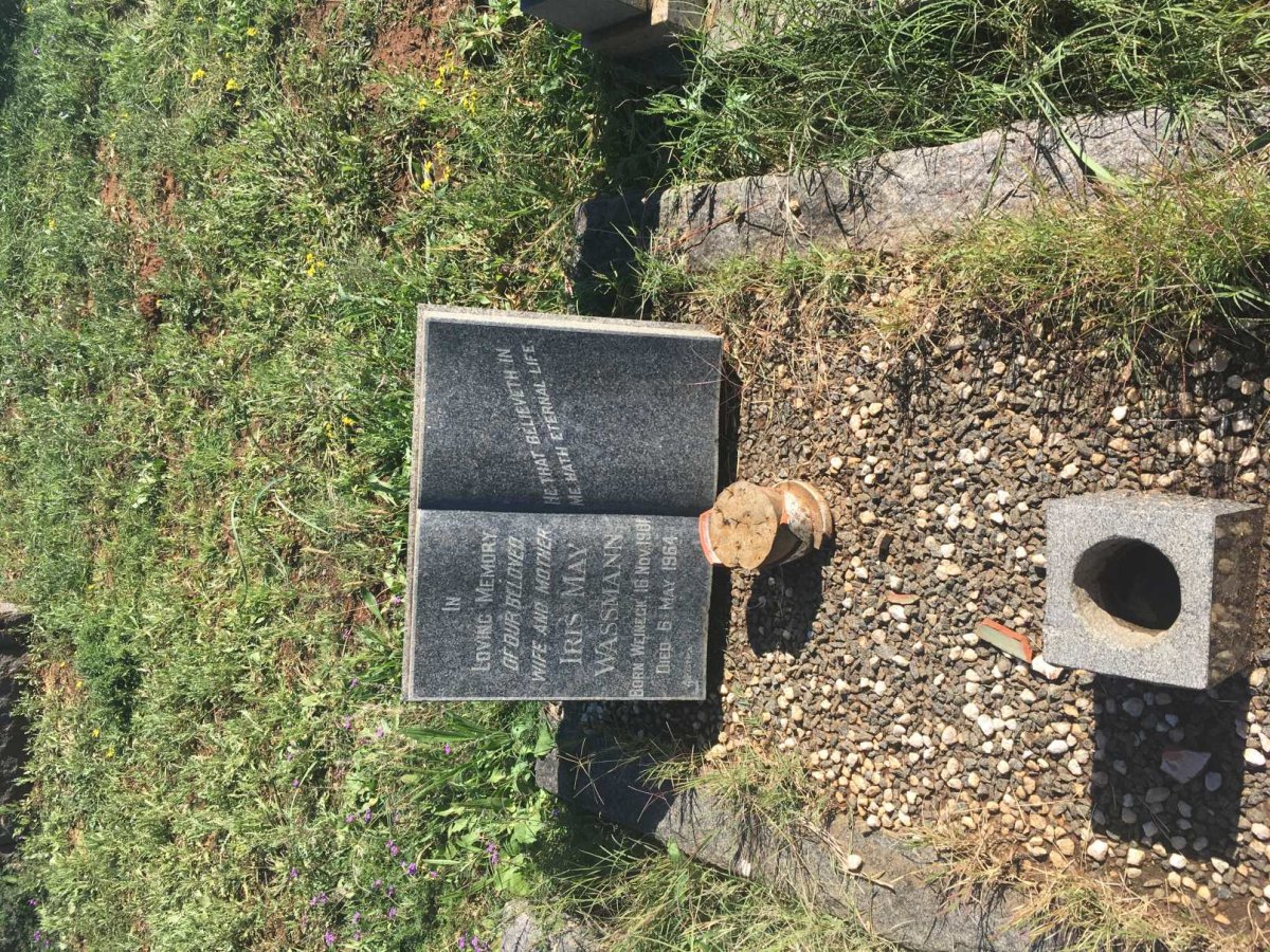 WASSMANN Iris May nee WEINECK 1901-1964