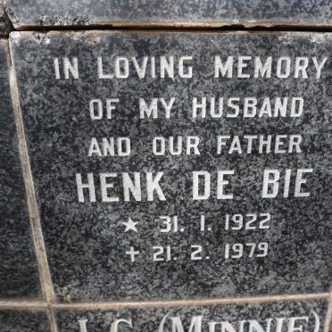 BIE Henk, de 1922-1979