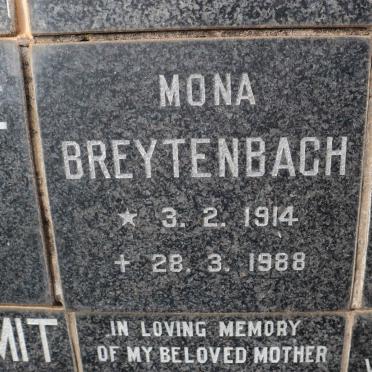 BREYTENBACH Mona 1914-1988