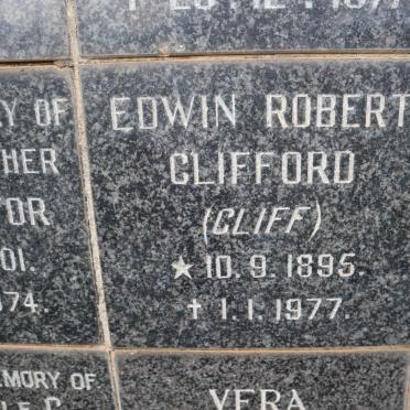 CLIFFORD Edwin Robert 1895-1977