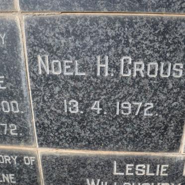 CROUS Noel H. -1972