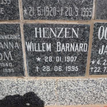 HENZEN Willem Barnard 1907-1995