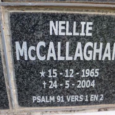 MCCALLAGHAN Nellie 1965-2004
