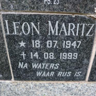 MARITZ Leon 1947-1999