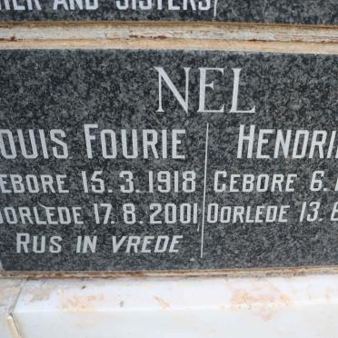 NEL Louis Fourie 1918-2001 &amp; Hendrina M. 1925-2002