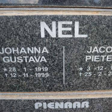 NEL Johanna Gustava 1919-1999 &amp; Jacob Pieter 1916-2003