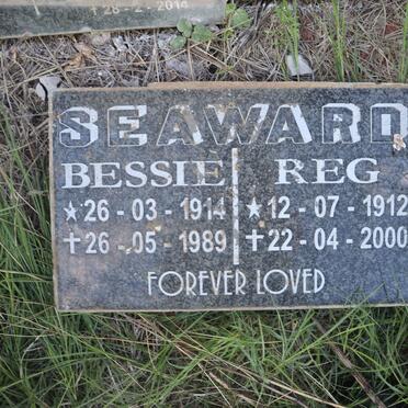 SEAWARD Reg 1912-2000 &amp; Bessie 1914-1989
