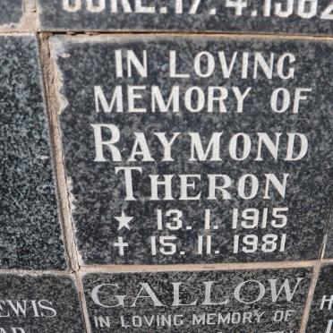 THERON Raymond 1915-1981