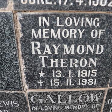 THERON Raymond 1915-1981