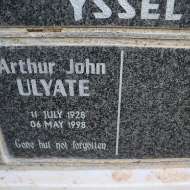 ULYATE Arthur John 1928-1998