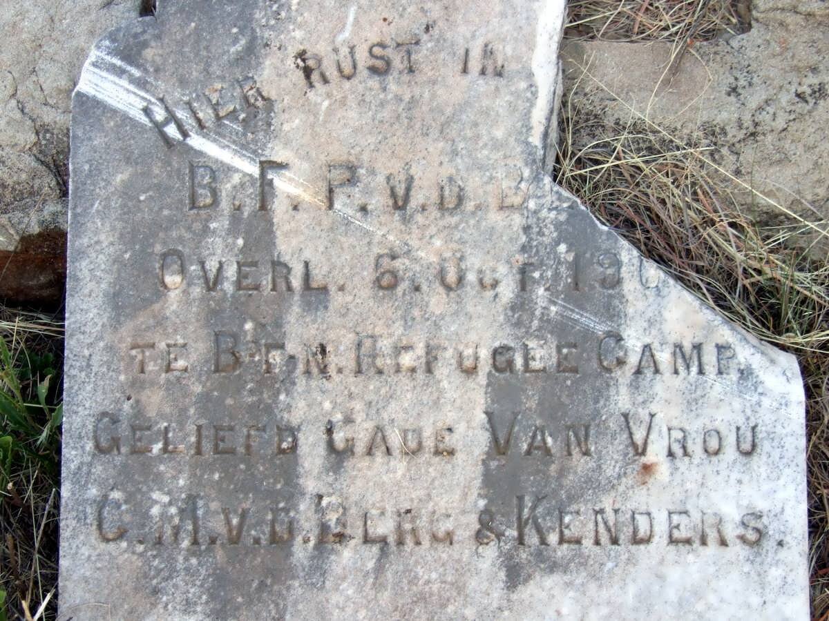 BERG B.F.P., V.D. -190?