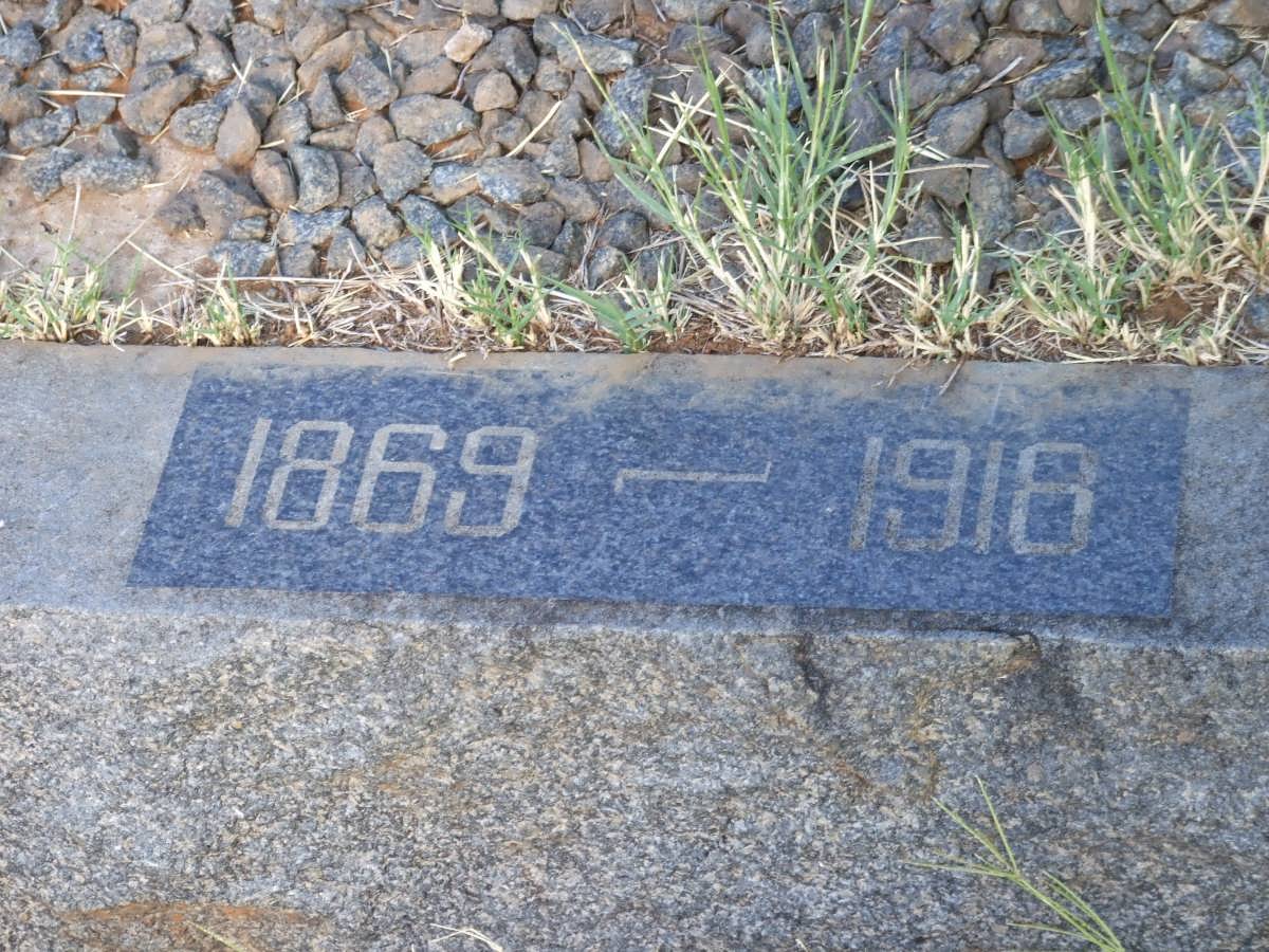 VILJOEN S. 1869-1918