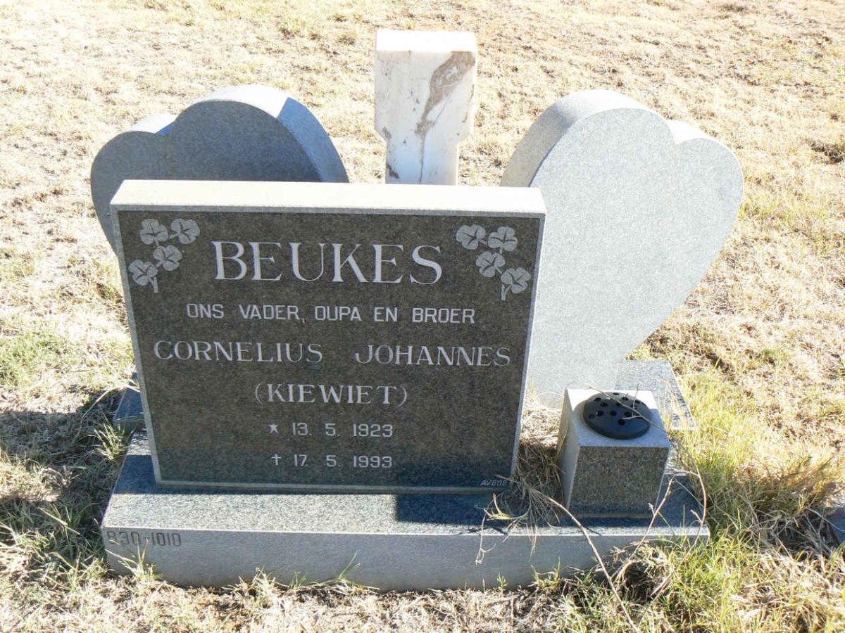 BEUKES Cornelius Johannes 1923-1993