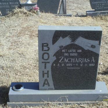BOTHA Zacharias A. 1895-1982