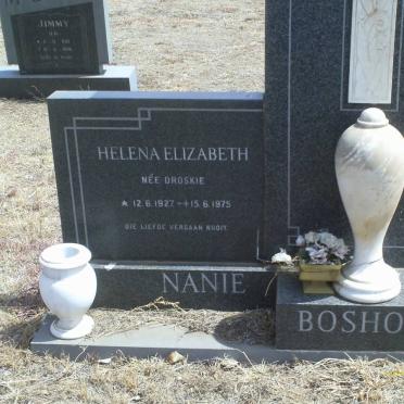 BOSHOFF Jacobus Hendrik 1924-1992 &amp; Helena Elizabeth DROSKIE 1927-1975       