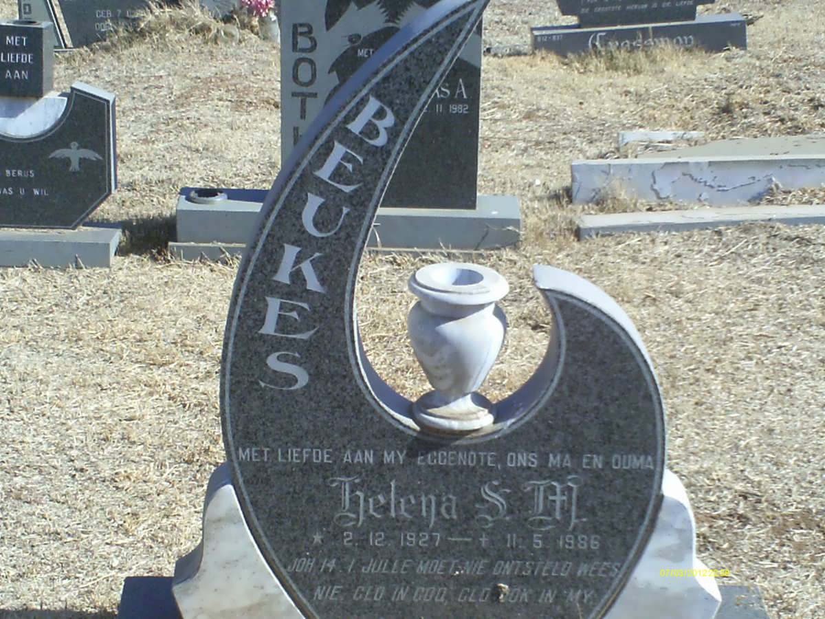 BEUKES Helena S.M. 1927-1986