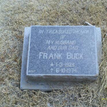 BUCK Frank 1925-1974