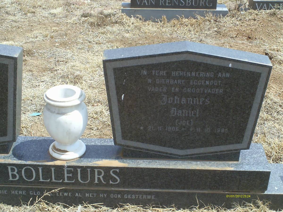 BOLLEURS Johannes Daniel 1906-1985