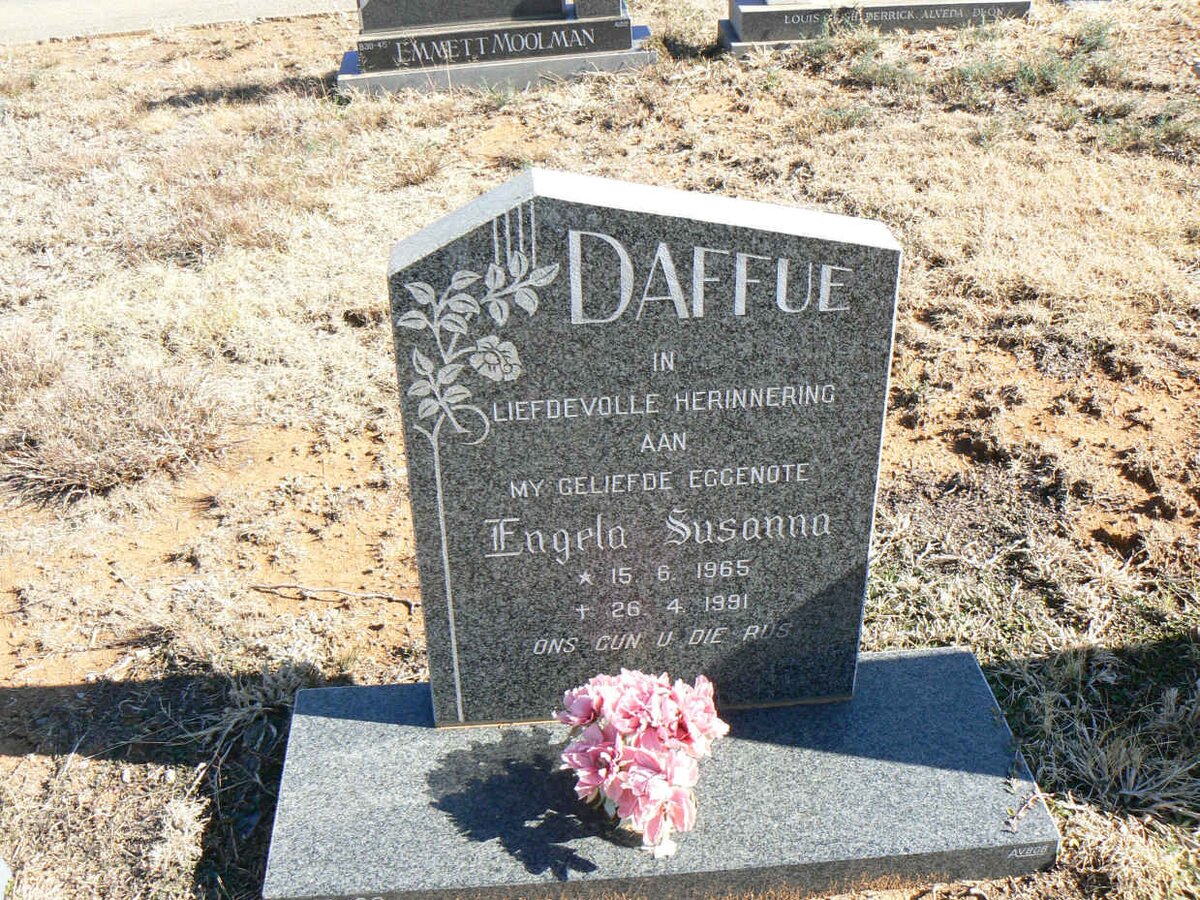 DAFFUE Engela Susanna 1965-1991