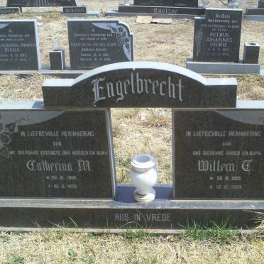 ENGELBRECHT Willem T.  1906-1985 &amp; Catherina M. 1906-1976