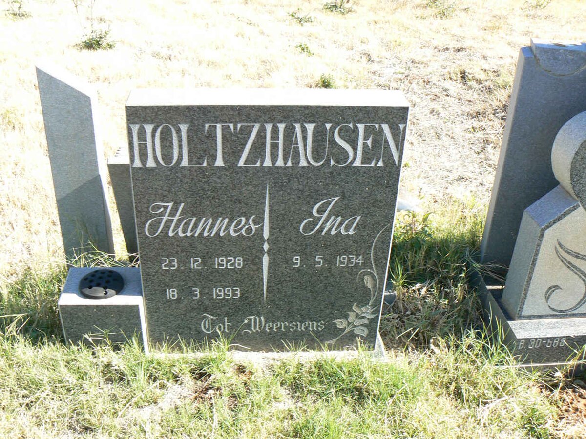 HOTZHAUSEN Hannes 1928-1993 &amp; Ina 1934-