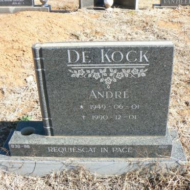 KOCK Andre, de 1949-1990