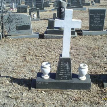 LINDENBERG G.J.A. 1896-1977