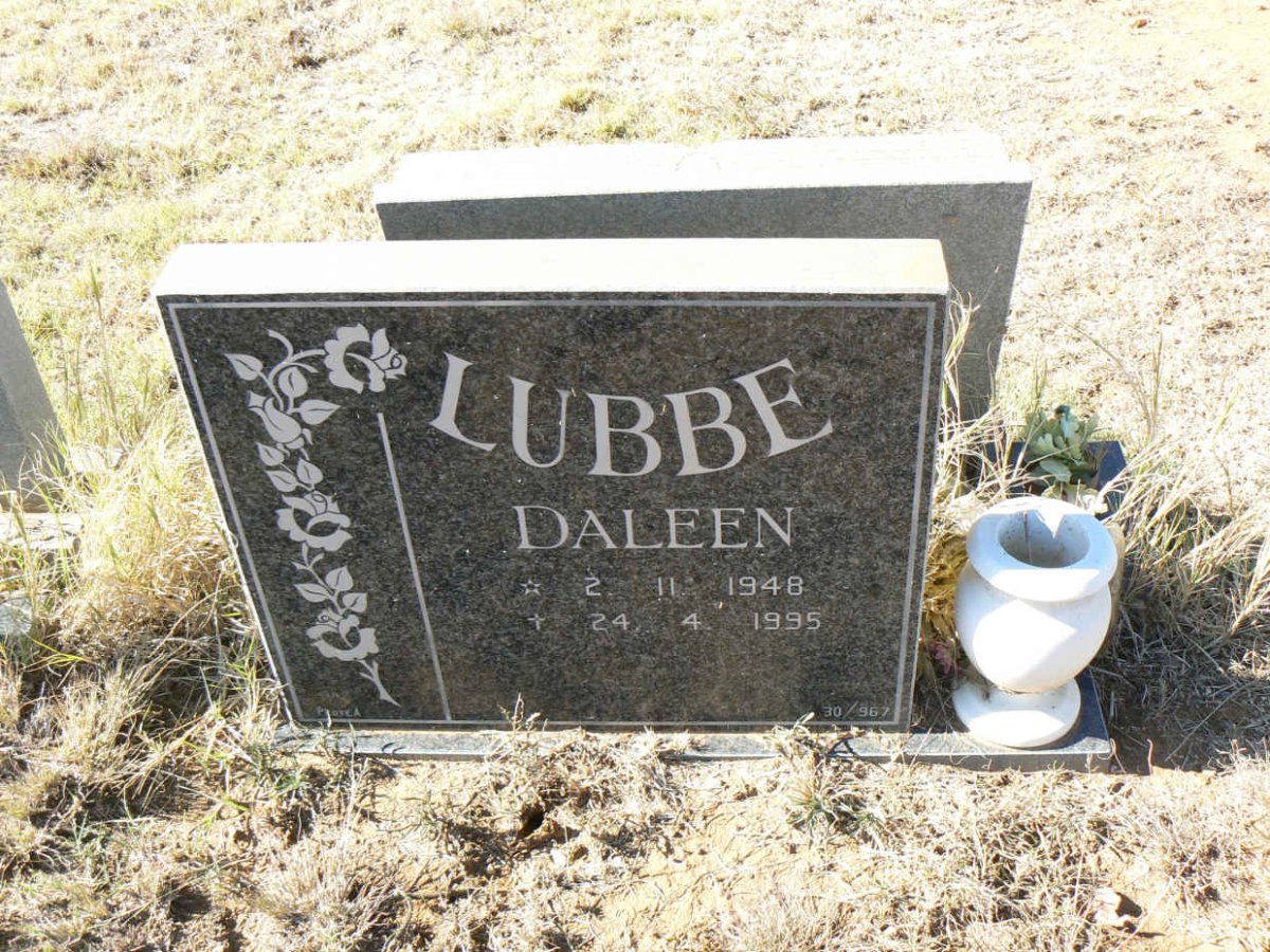 LUBBE Daleen 1948-1995
