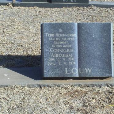 LOUW Cornelius Abraham 1941-1974