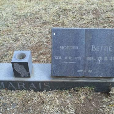 MARAIS Bettie 1899-1977