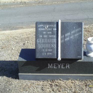 MEYER Gerhardus Lourens 1917-1974