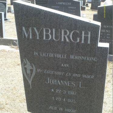 MYBURGH Johannes L. 1907-1975