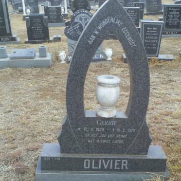 OLIVIER Gerrie 1929-1979